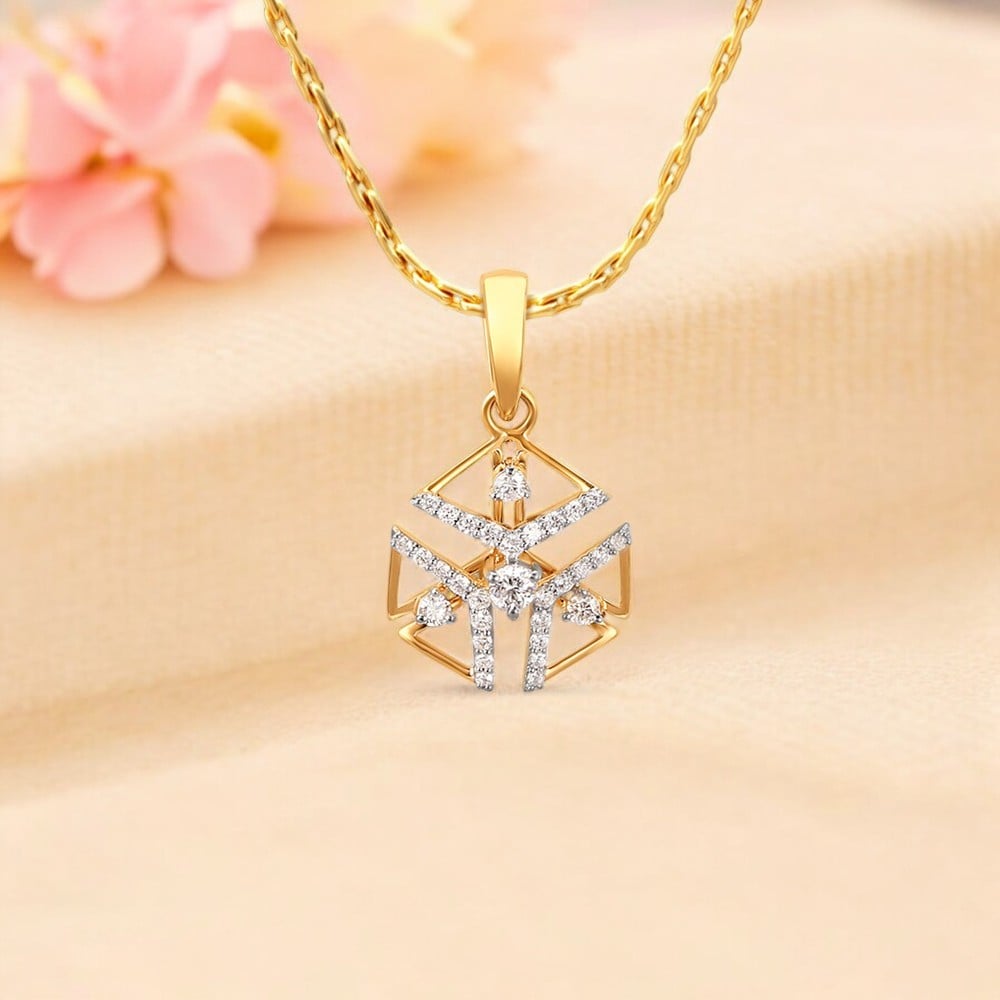 

Prism of Light Diamond Pendant