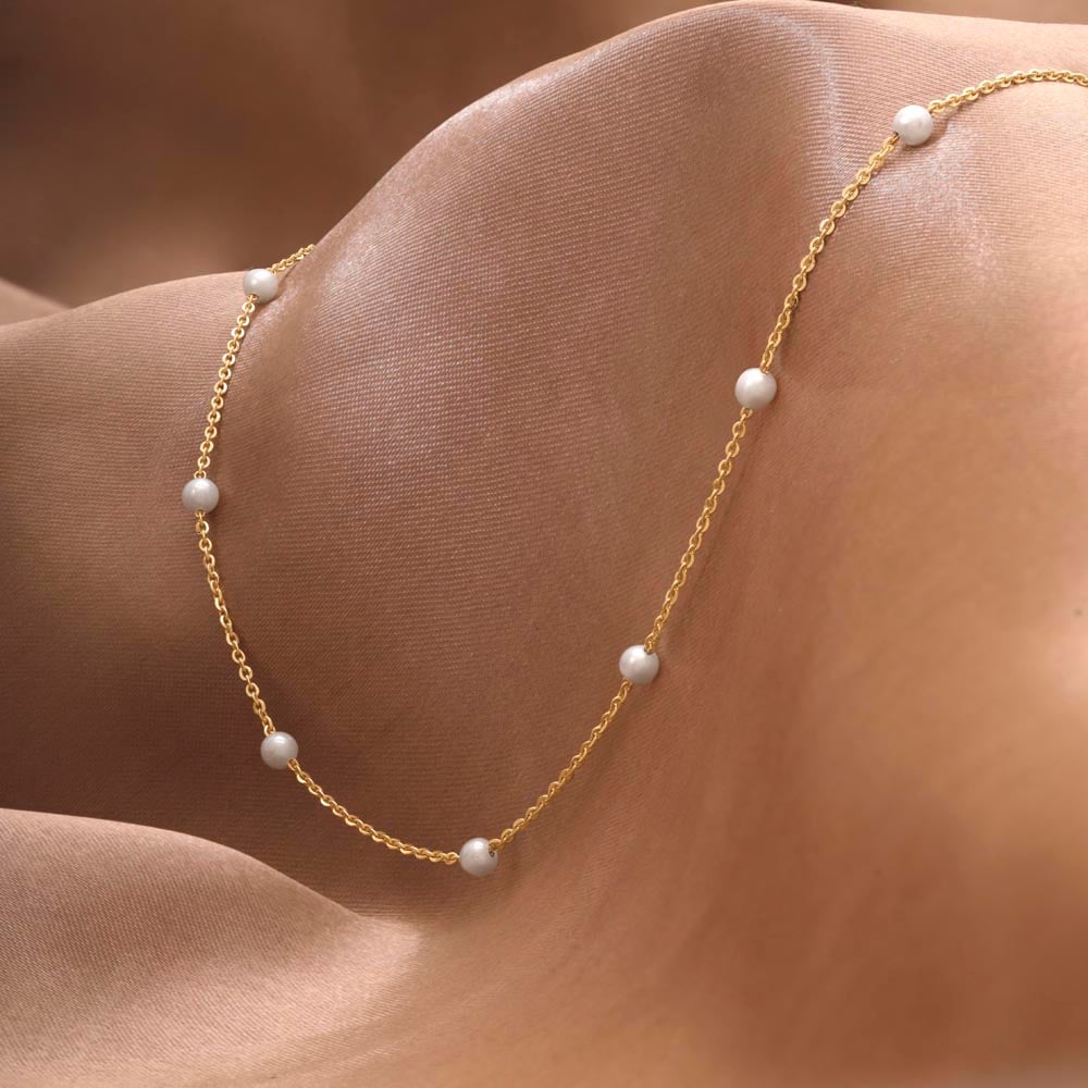 Sleek Charm Pearl Chain,,hi-res image number null