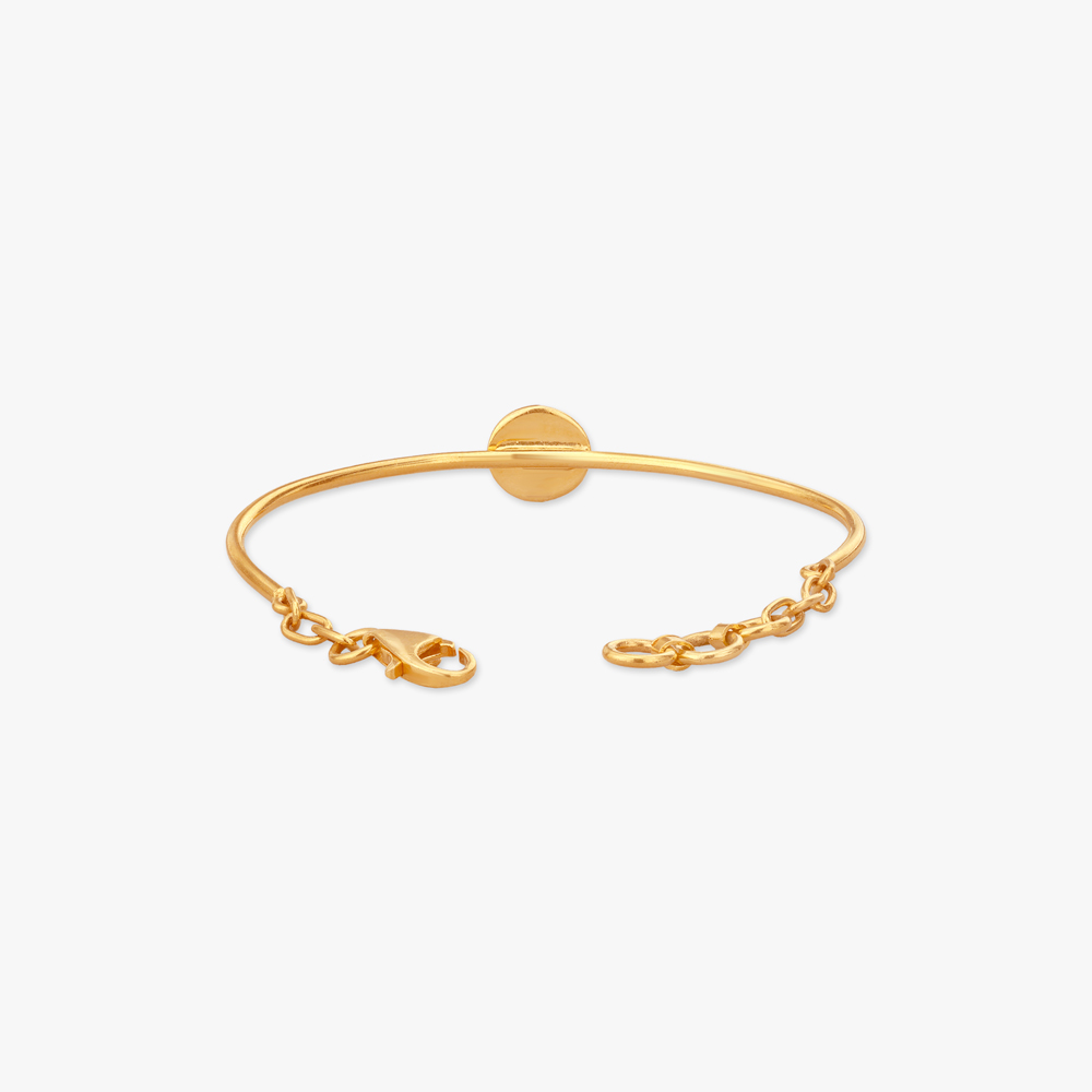 Yin & Yang Magic Gold Bangle For Kids,,hi-res image number null