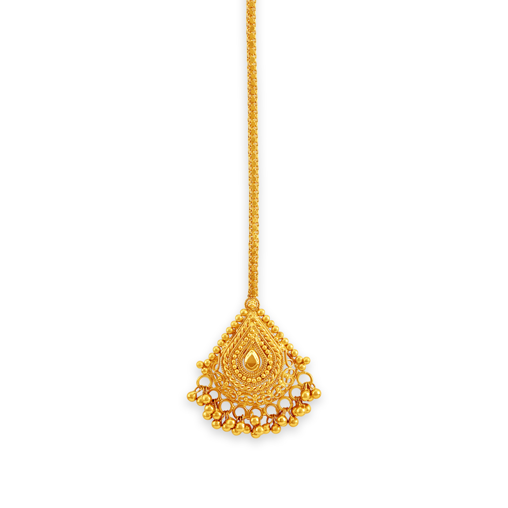 Imperial Intricate Gold Maang Tikka