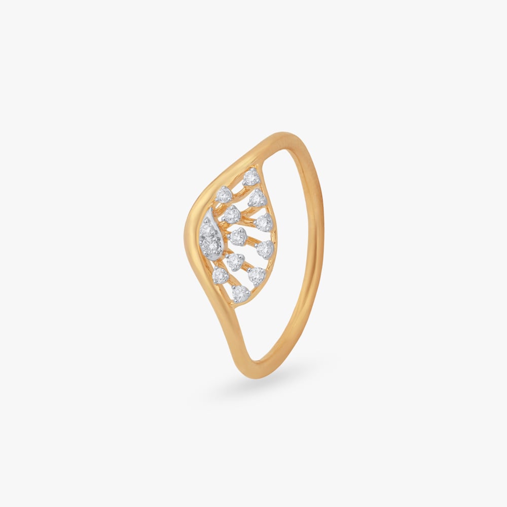 

Whisper Arc Diamond Ring