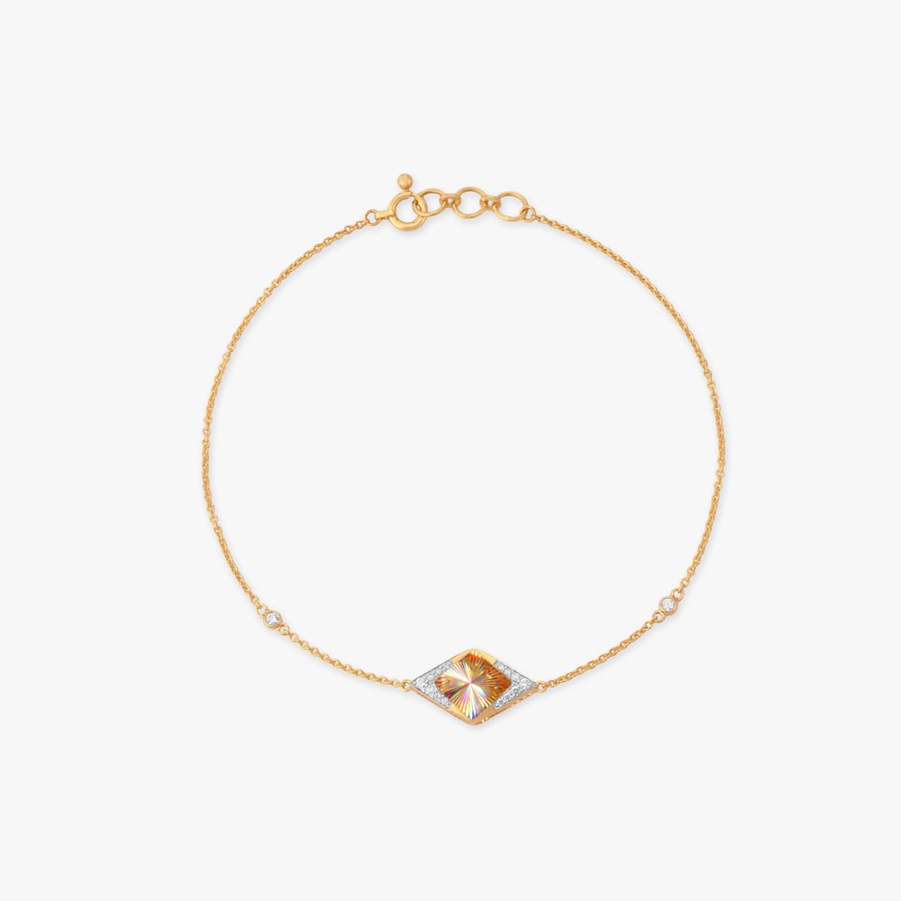 Radiant Spectrum Diamond Bracelet,,hi-res image number null