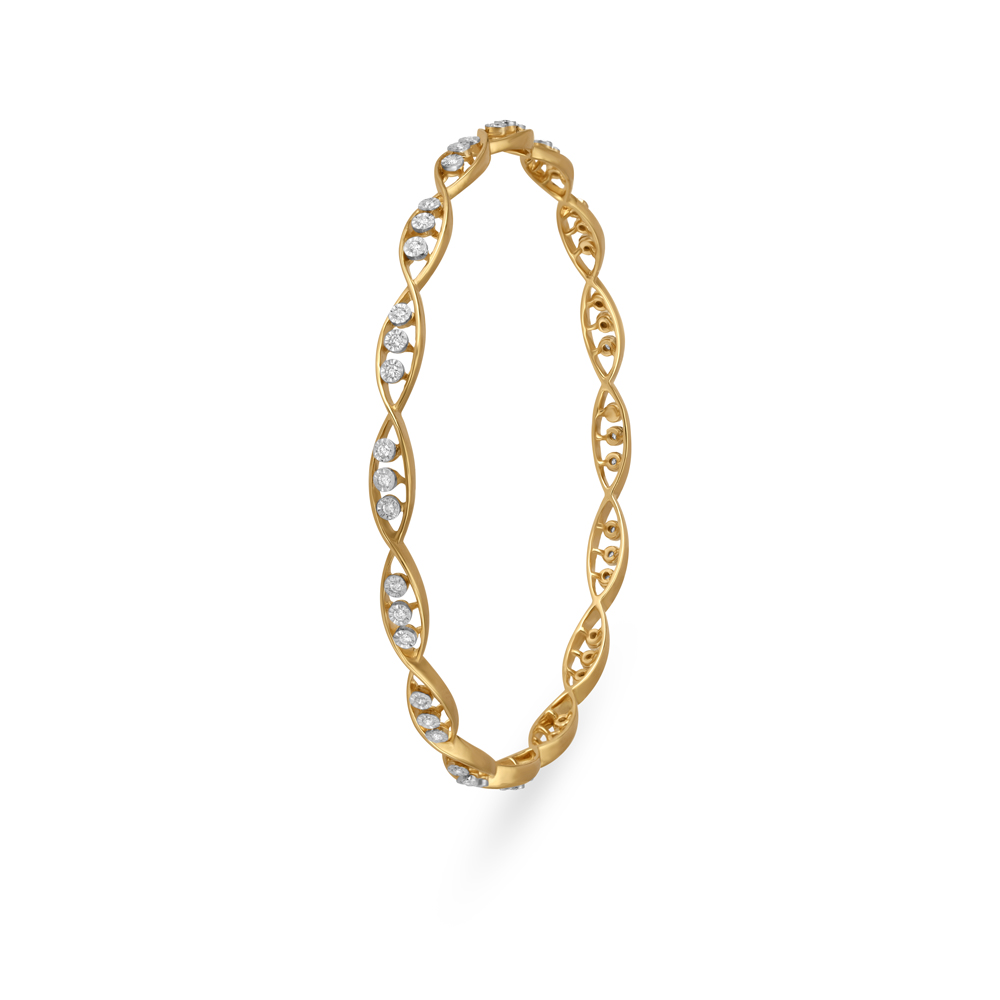 Fashionable Diamond Bangle,,hi-res image number null
