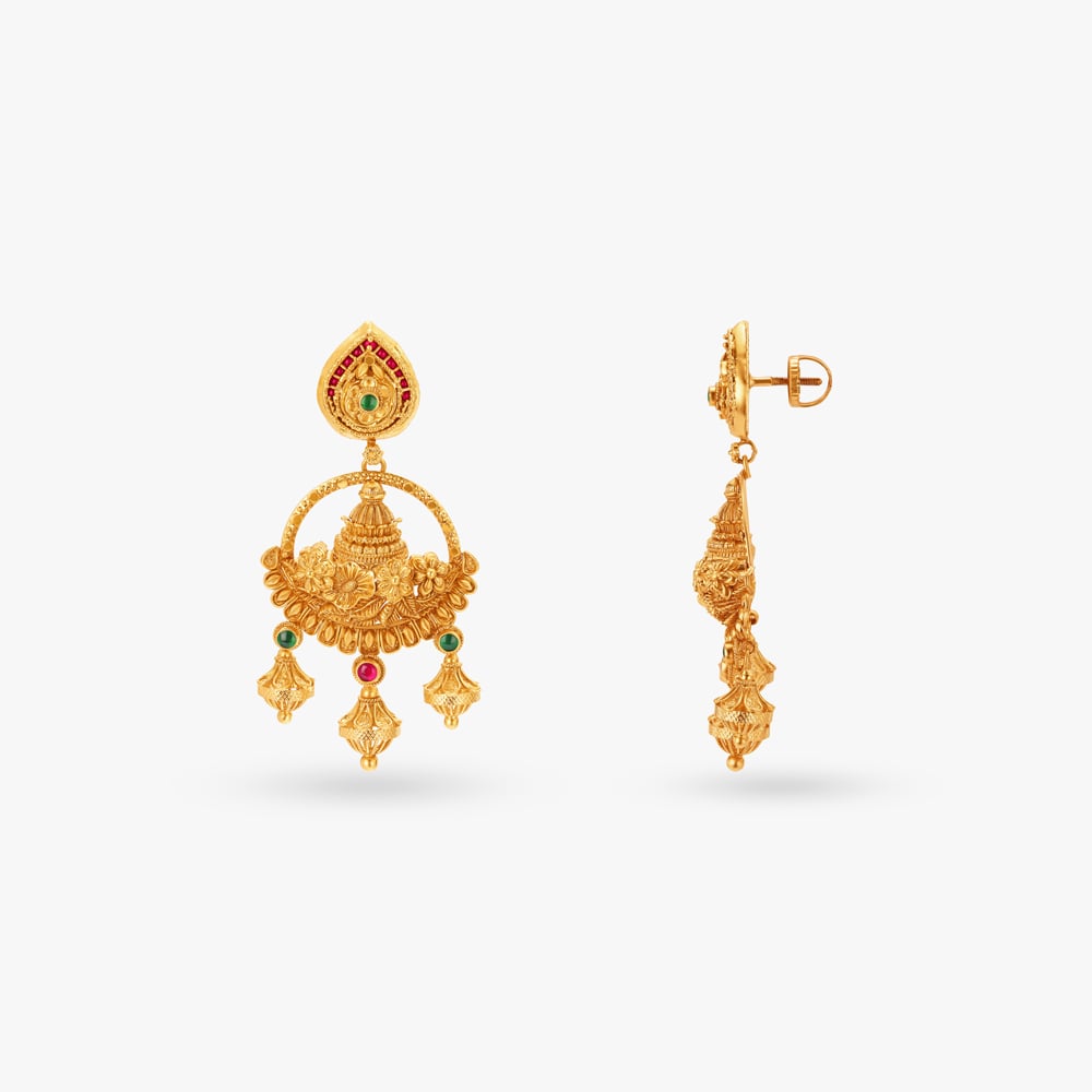 Majestic Beauty Gold Necklace Set,,hi-res image number null