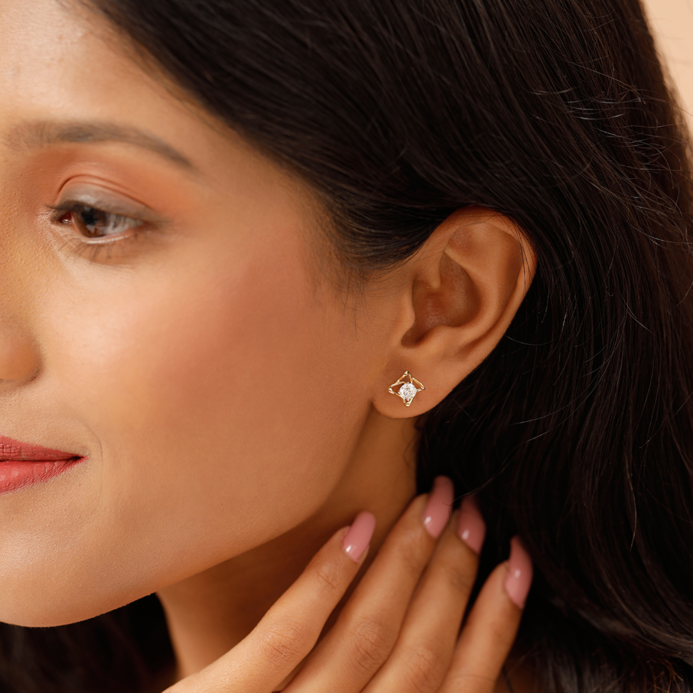 Radiant You Solitaire Earring,,hi-res image number null