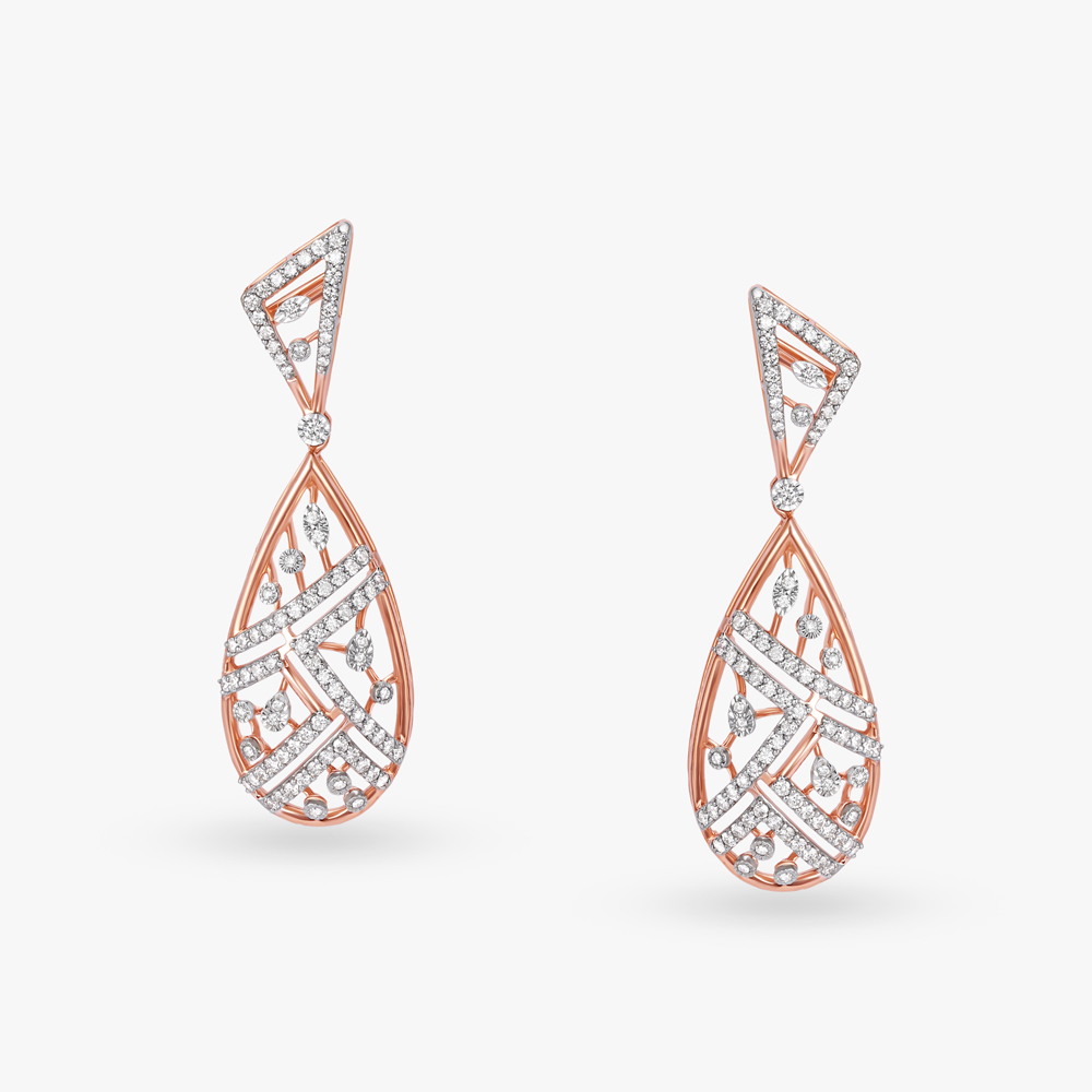 Modern and Enticing Diamond Necklace Set,,hi-res image number null