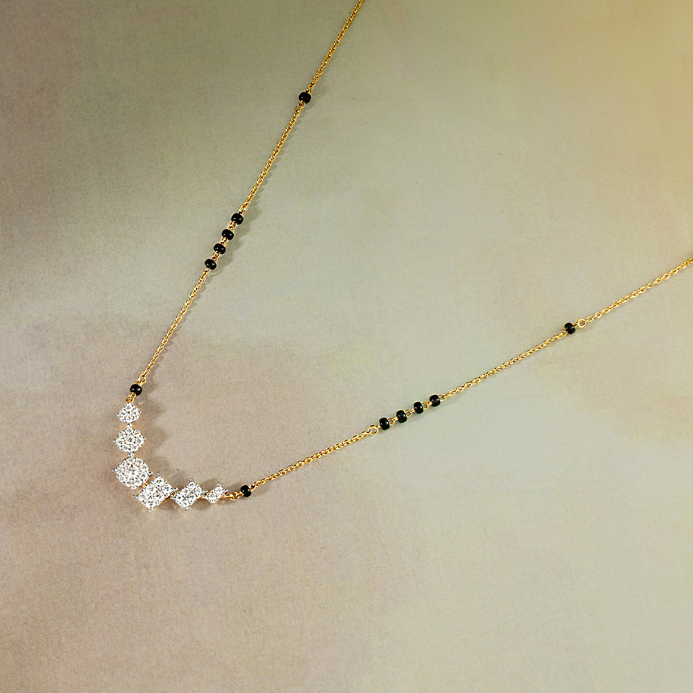 Eternal Bond Gold & Diamond Mangalsutra,,hi-res image number null