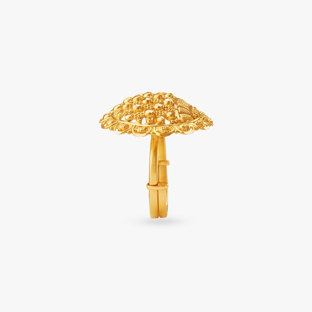 Imperial Petals Gold Ring,,hi-res image number null