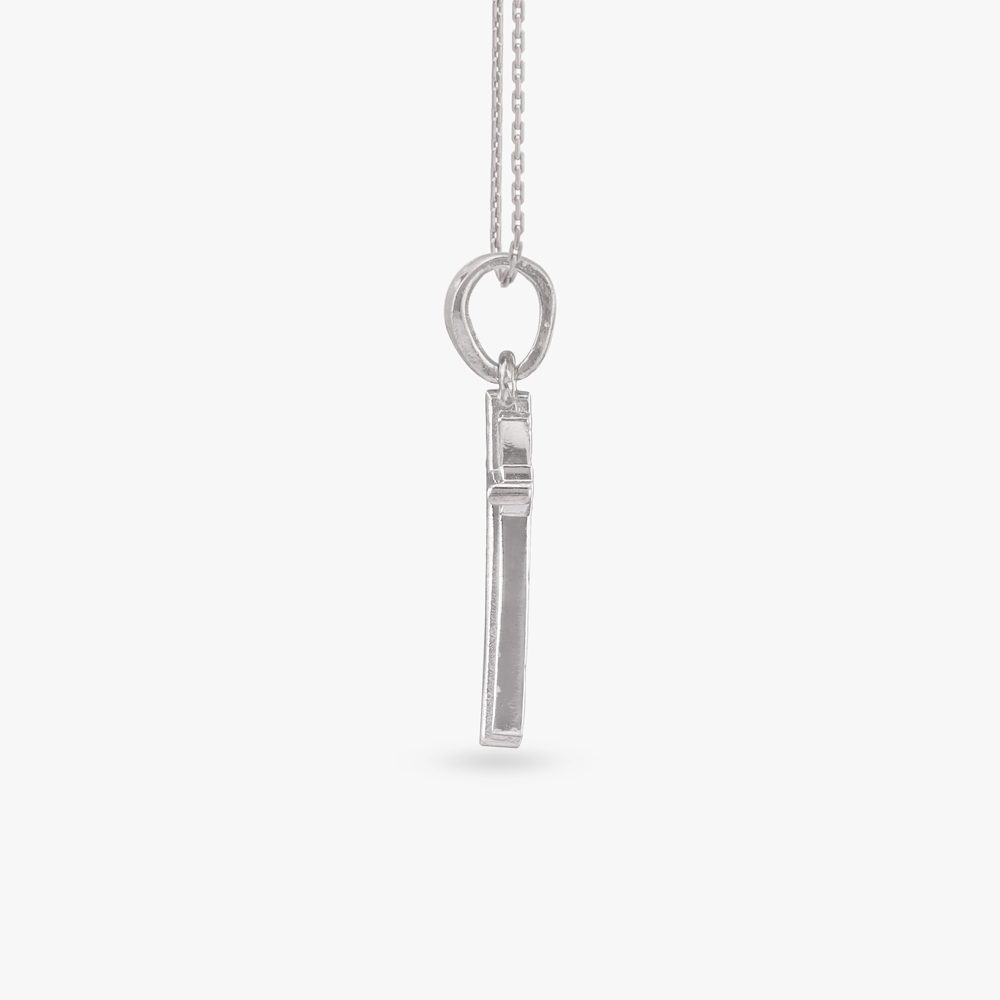 Classic Cross Silver Pendant,,hi-res image number null
