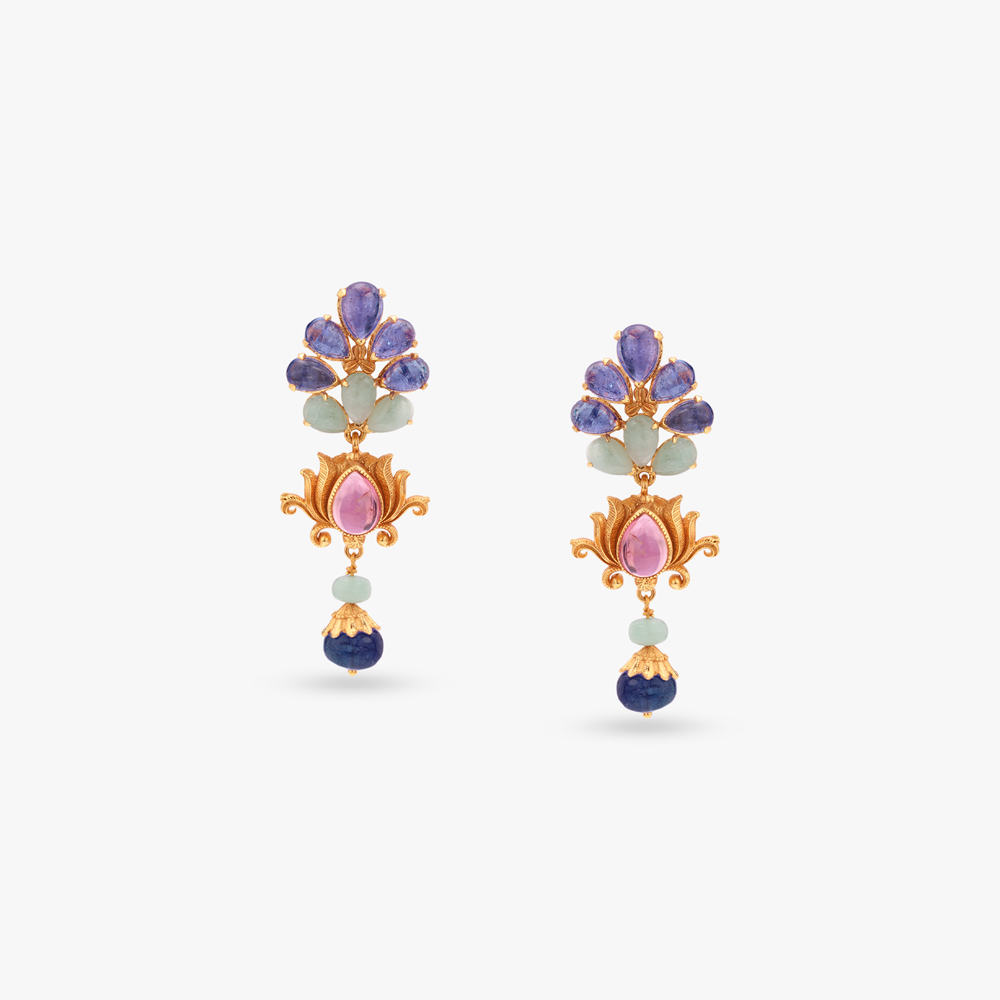 Petal Lightfall Gold Necklace Set,,hi-res image number null