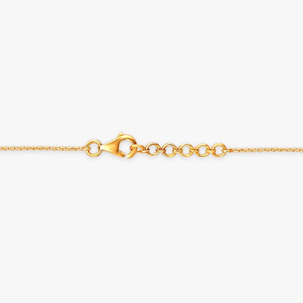 Curved Harmony Gold Necklace,,hi-res image number null