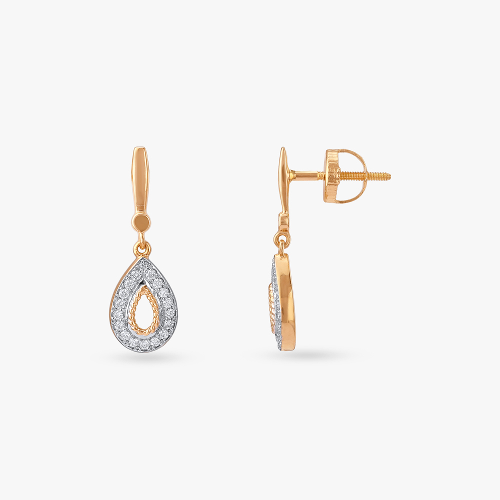 Dewdrop Radiance Diamond Drop Earrings,,hi-res image number null