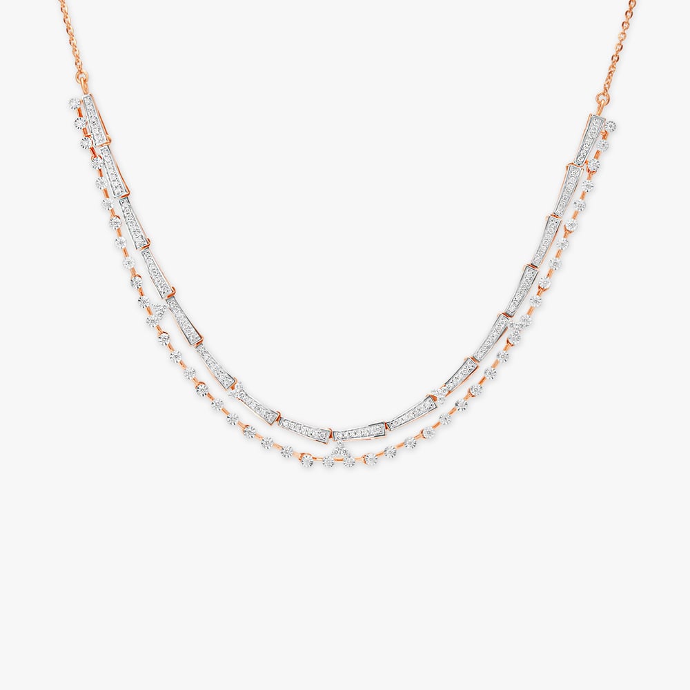 

Cascading Elegance Diamond Necklace