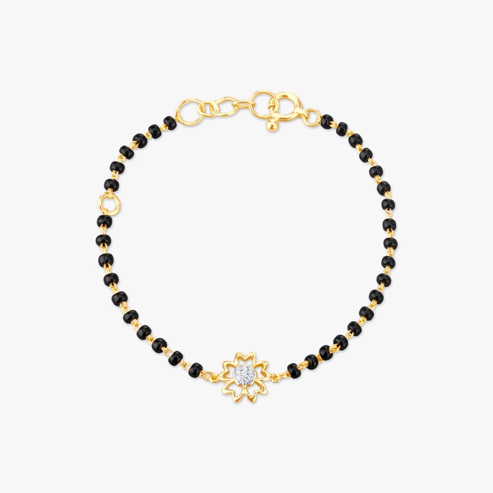 Sparkling Blossom Diamond Bracelet for Kids,,hi-res image number null