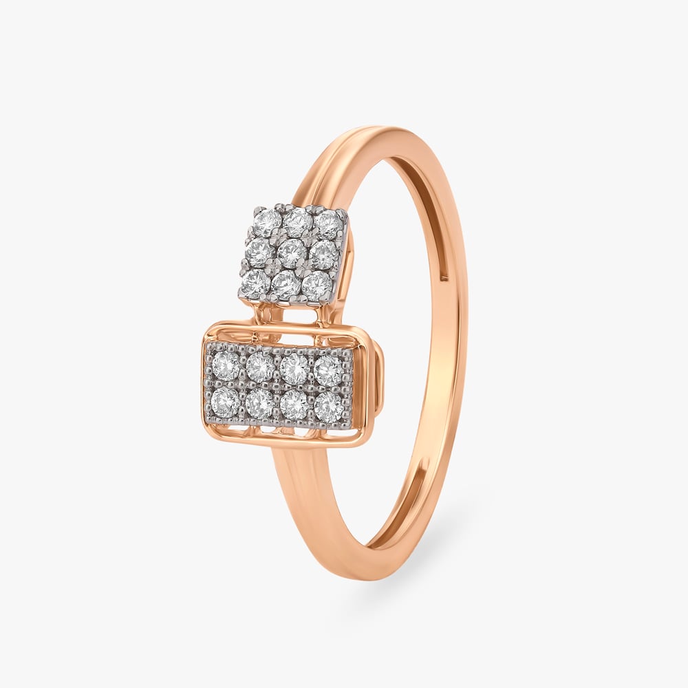 Enigmatic Elegance Diamond Finger Ring