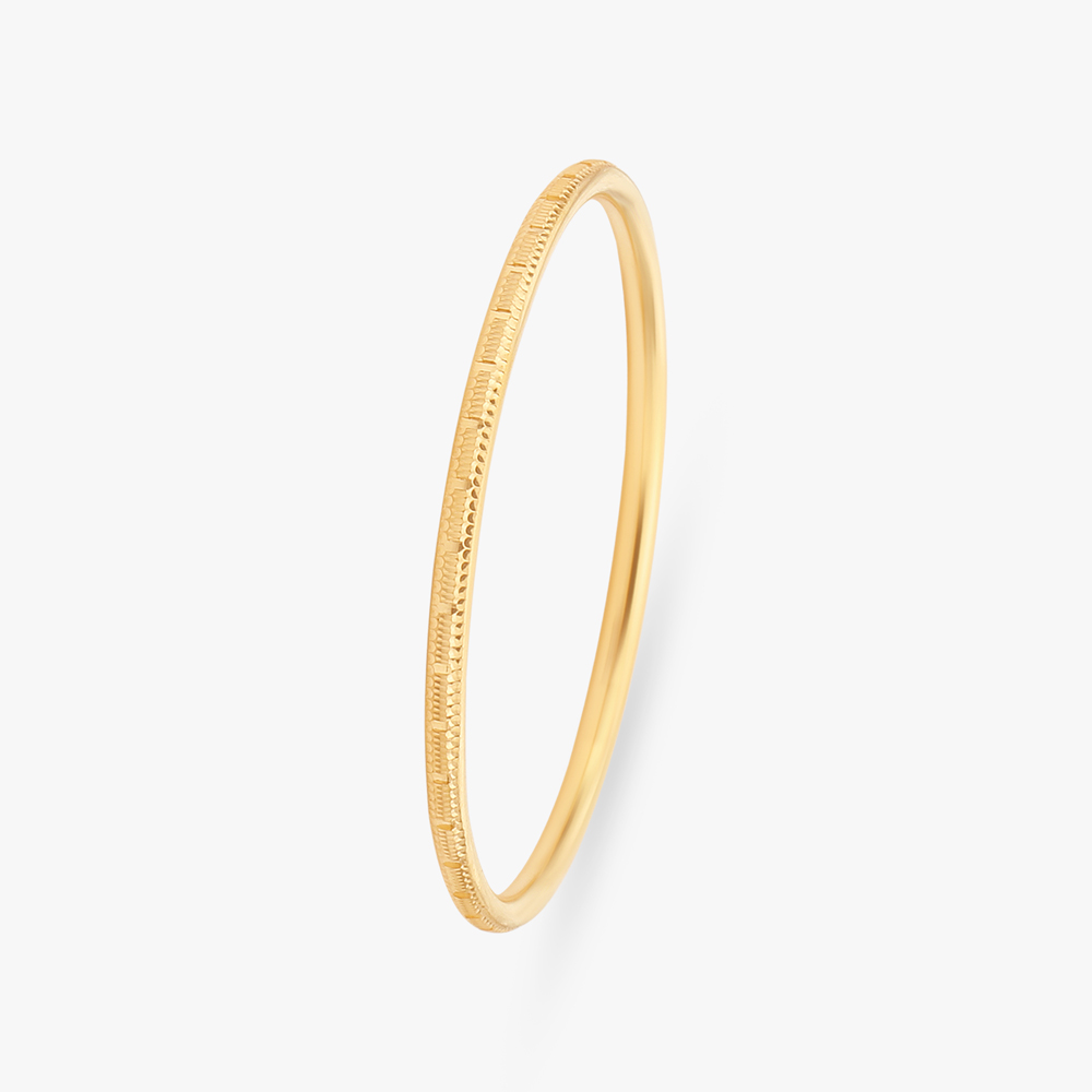 Subtle Shine Gold Bangles,,hi-res image number null