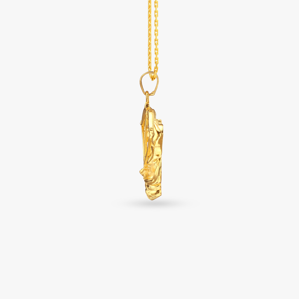 Rama�s Poise Gold Pendant,,hi-res image number null