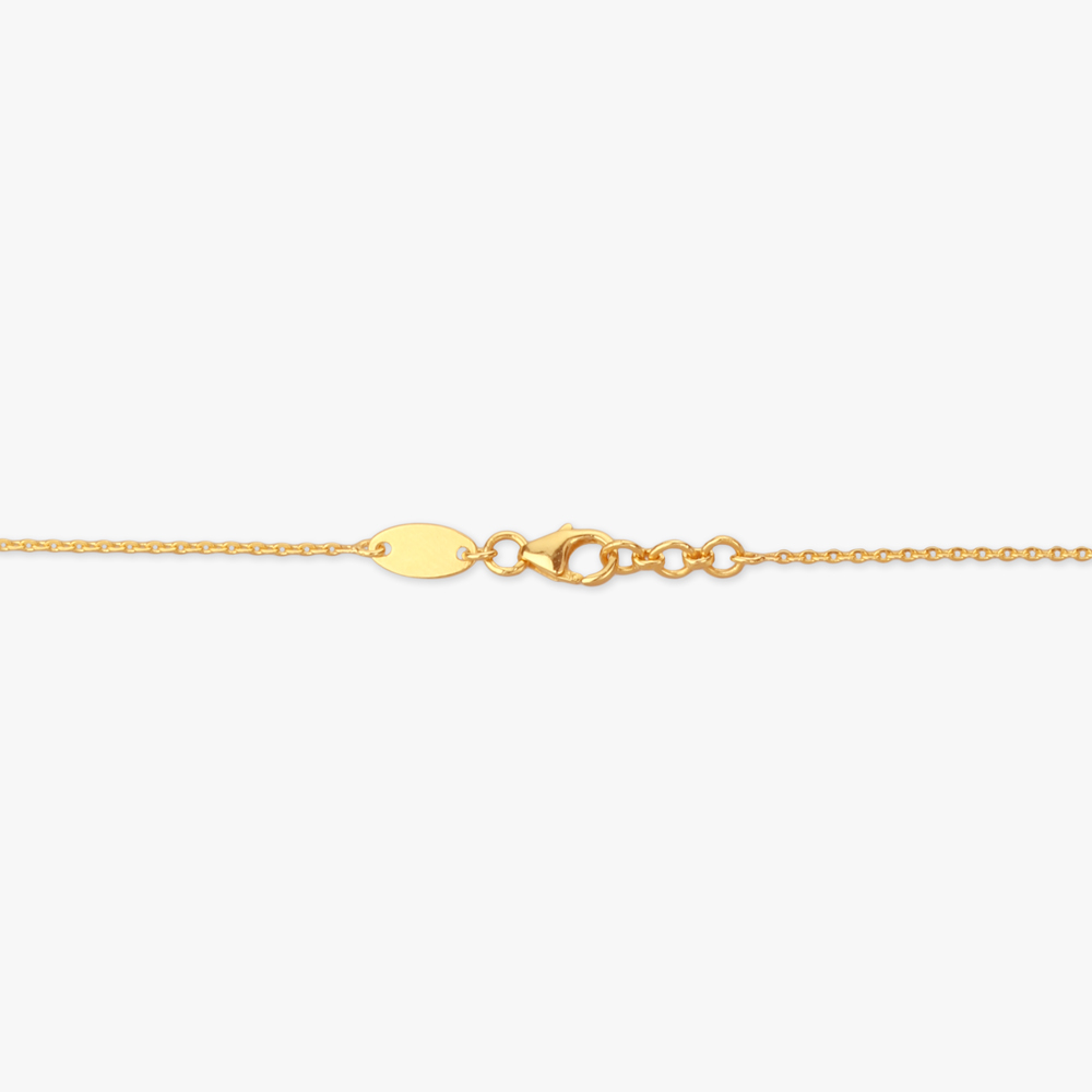 Twin Bead Gold Necklace,,hi-res image number null