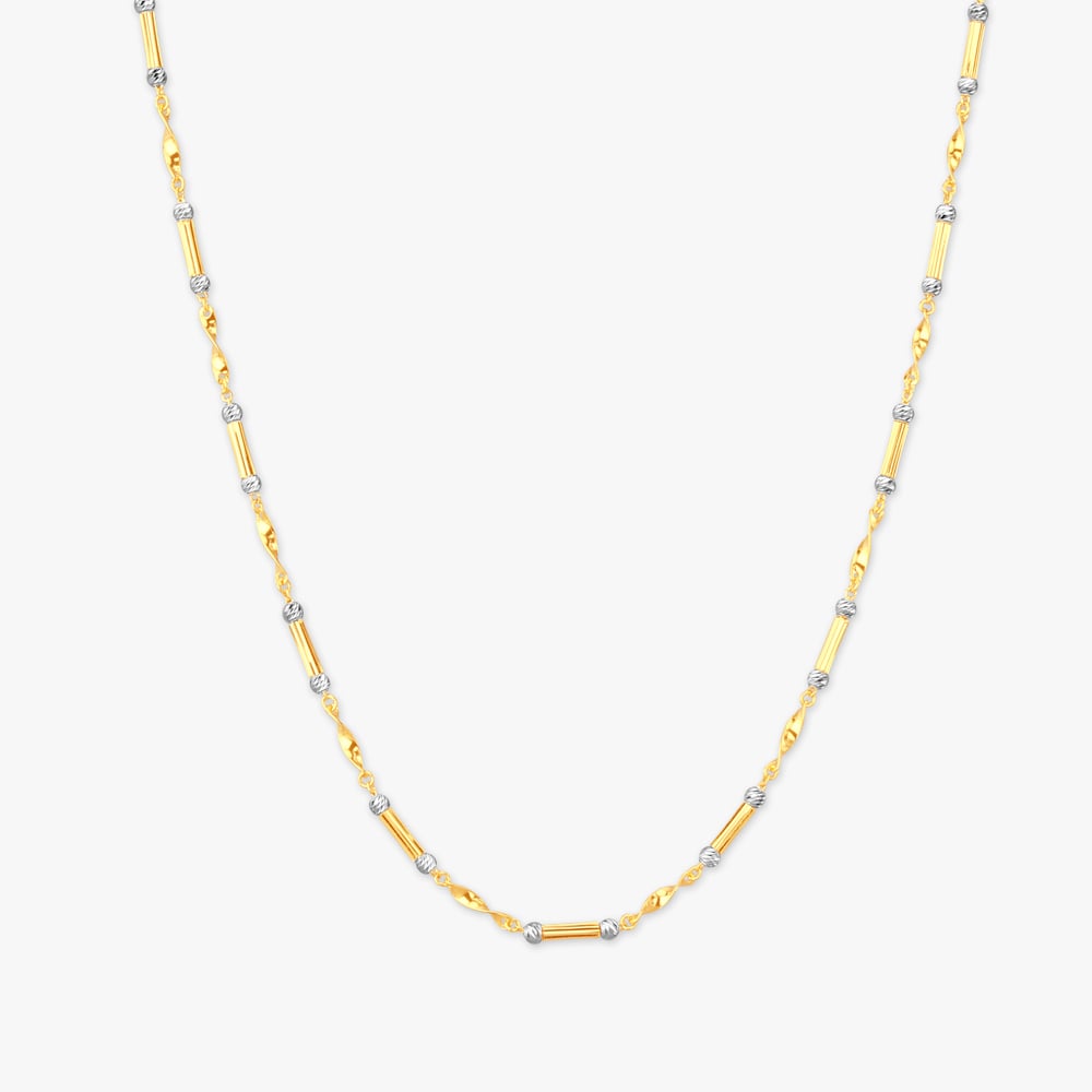 

Swirl Link Gold Chain