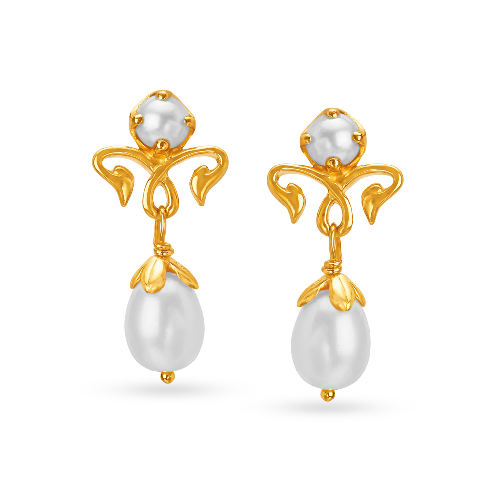 Shop Temple St. Clair Classic 18K Yellow Gold & 0.5 TCW Diamond Drop  Earrings | Saks Fifth Avenue