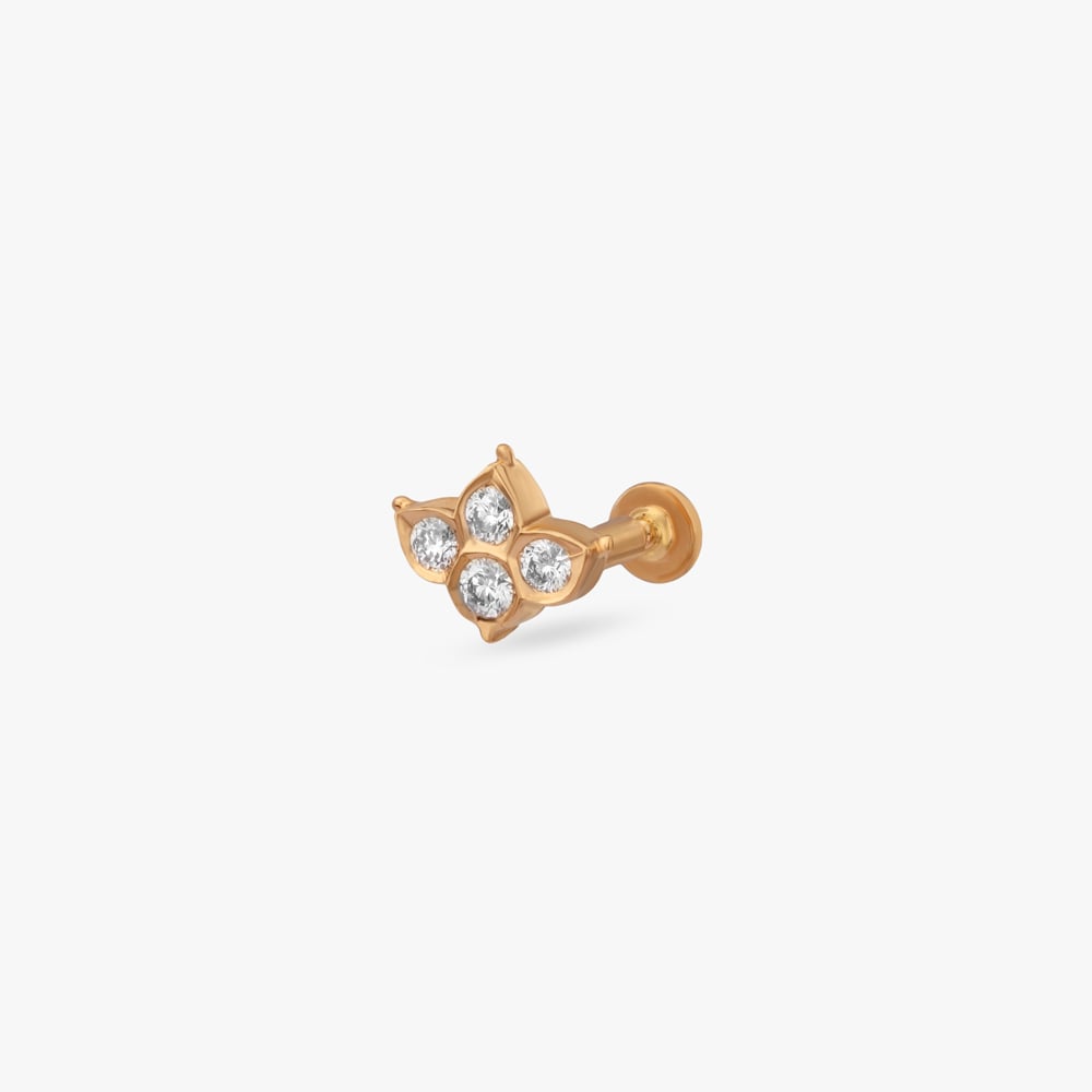

Tiny Trio Diamond Nose Pin