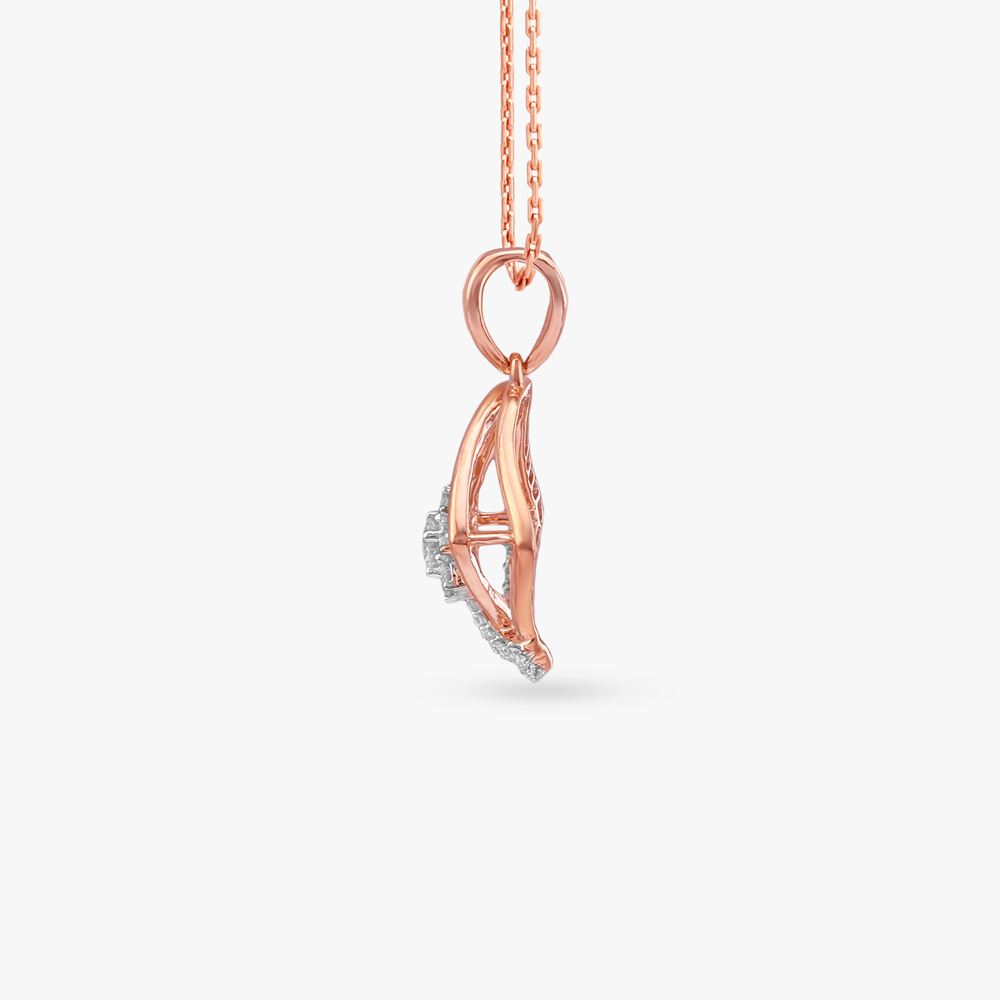 

Twinkle Edge Diamond Pendant