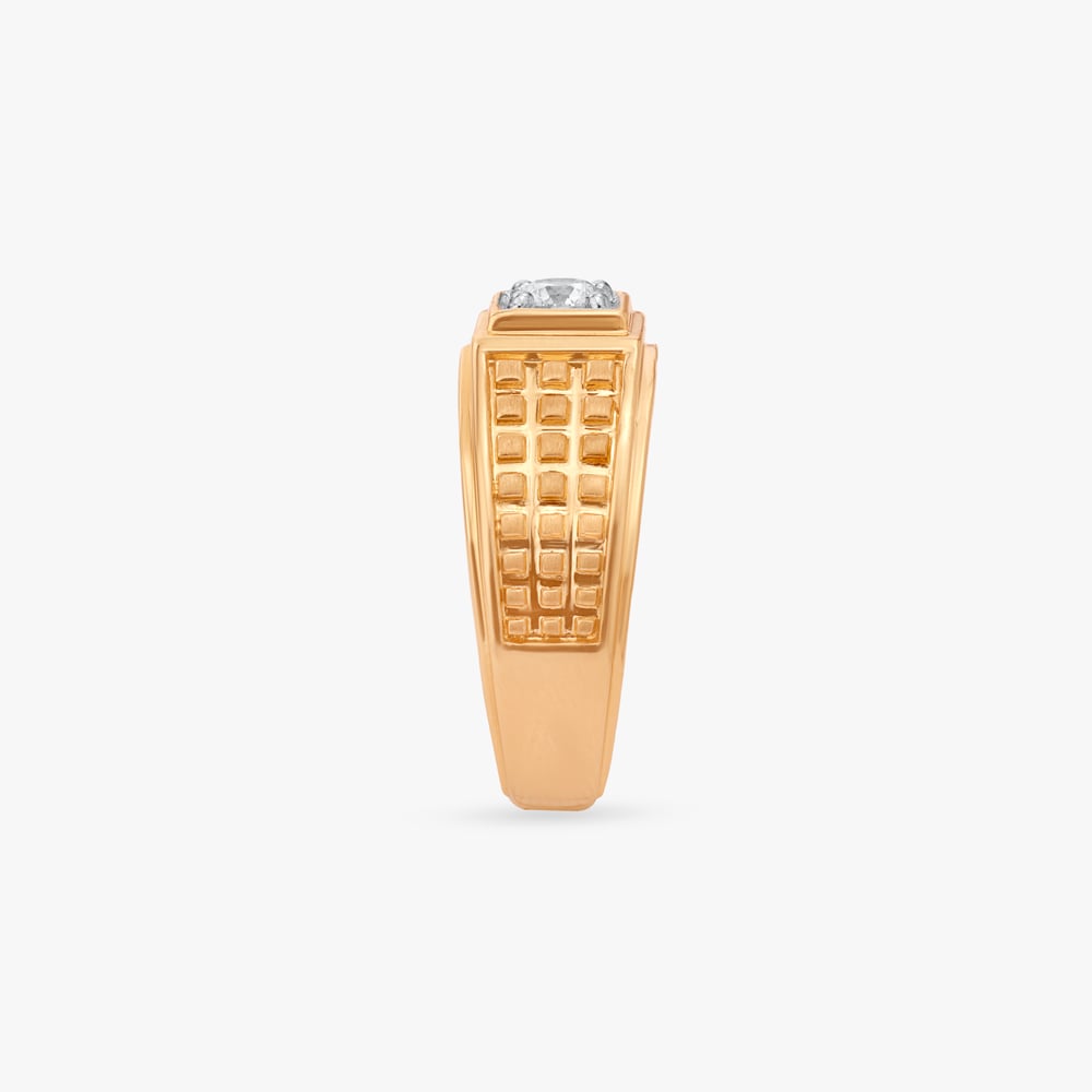 Infinite Sparkle Solitaire Ring for Men,,hi-res image number null