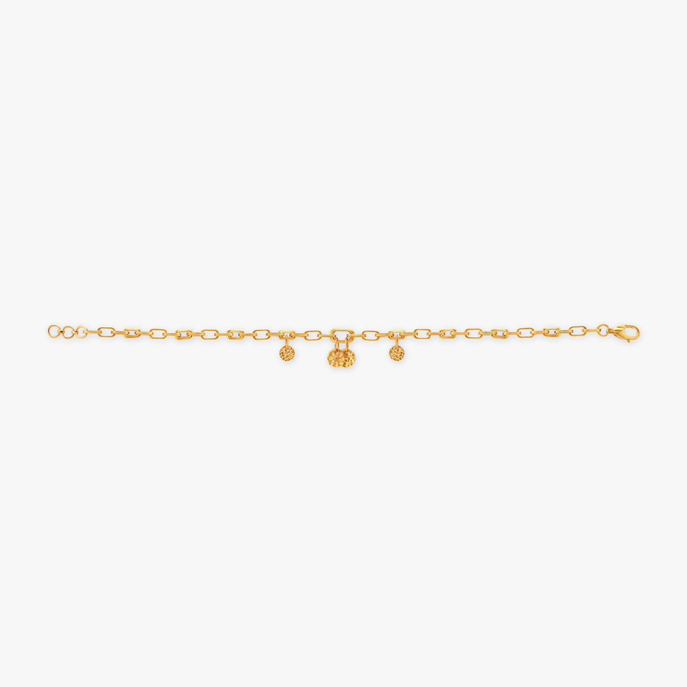 Charm Gold Bracelet,,hi-res image number null