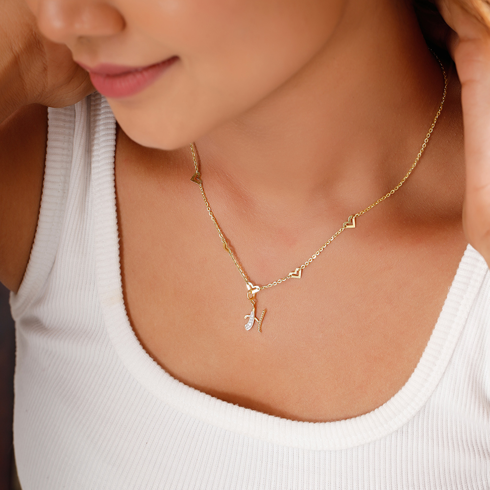 Mia Sutra DIY with Alphabet Charms- H,,hi-res image number null