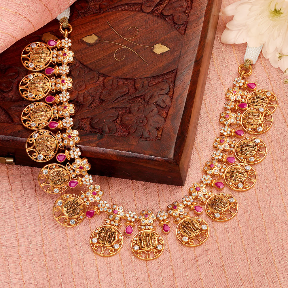 Enchanting Ram Parivar Necklace,,hi-res image number null