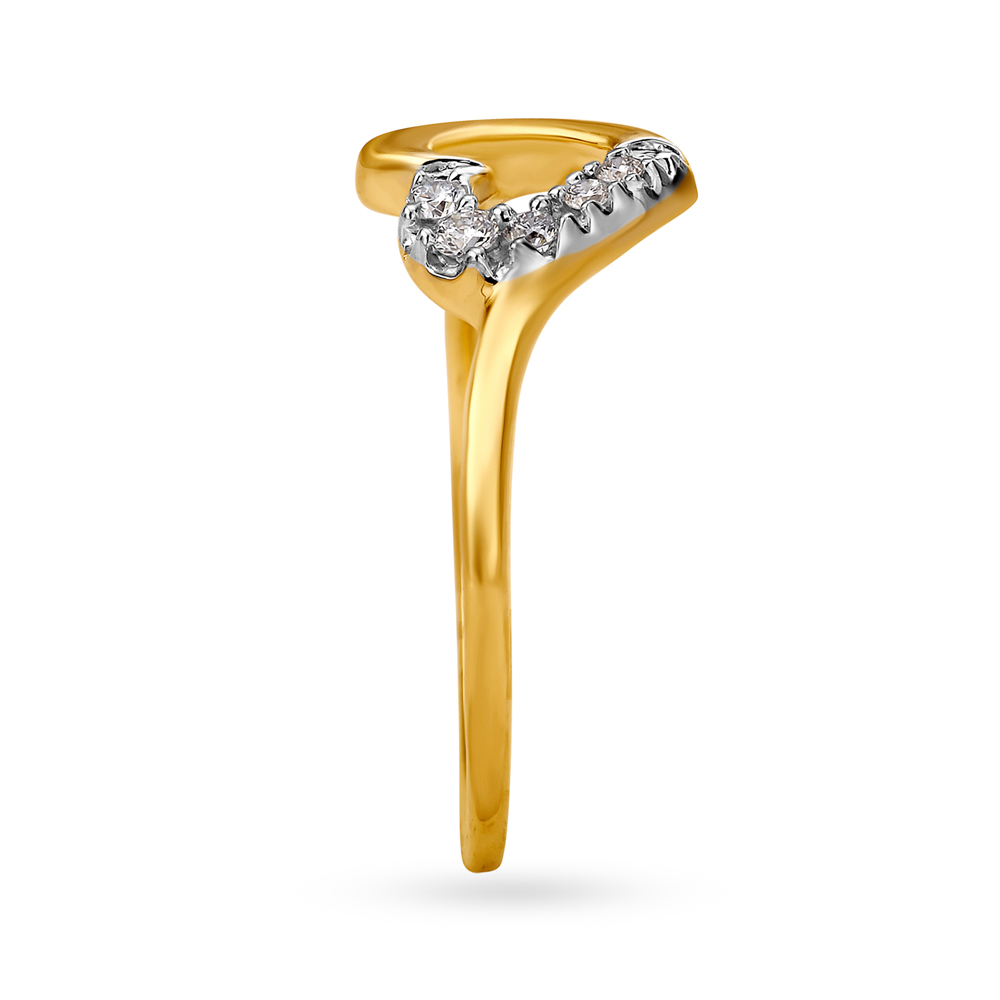 Romantic Diamond Heart Ring,,hi-res image number null