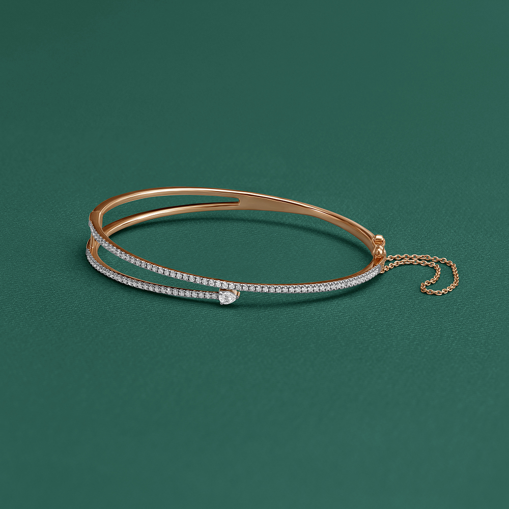 Graceful Chic Diamond Bangle,,hi-res image number null