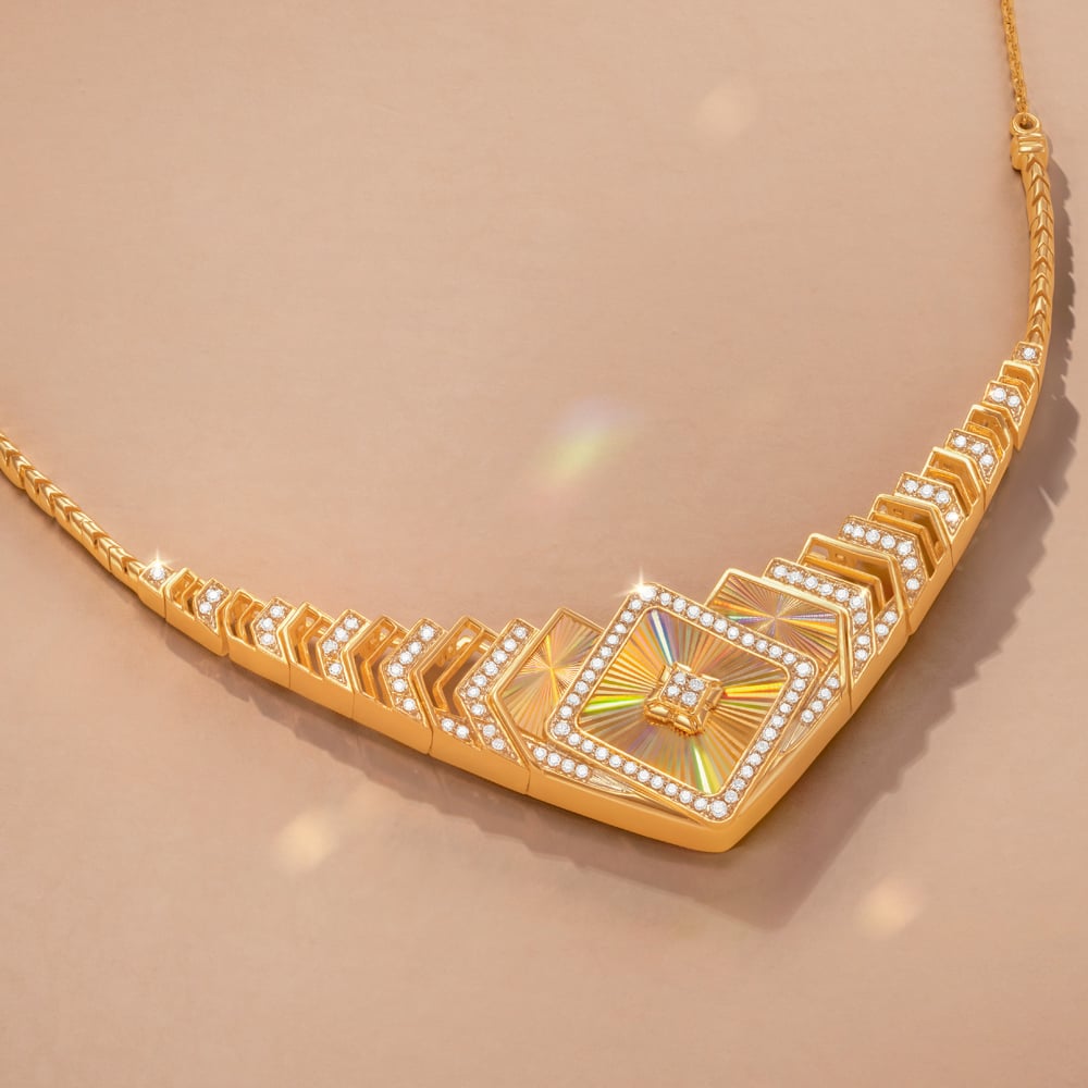Prism Summit Diamond Necklace,,hi-res image number null