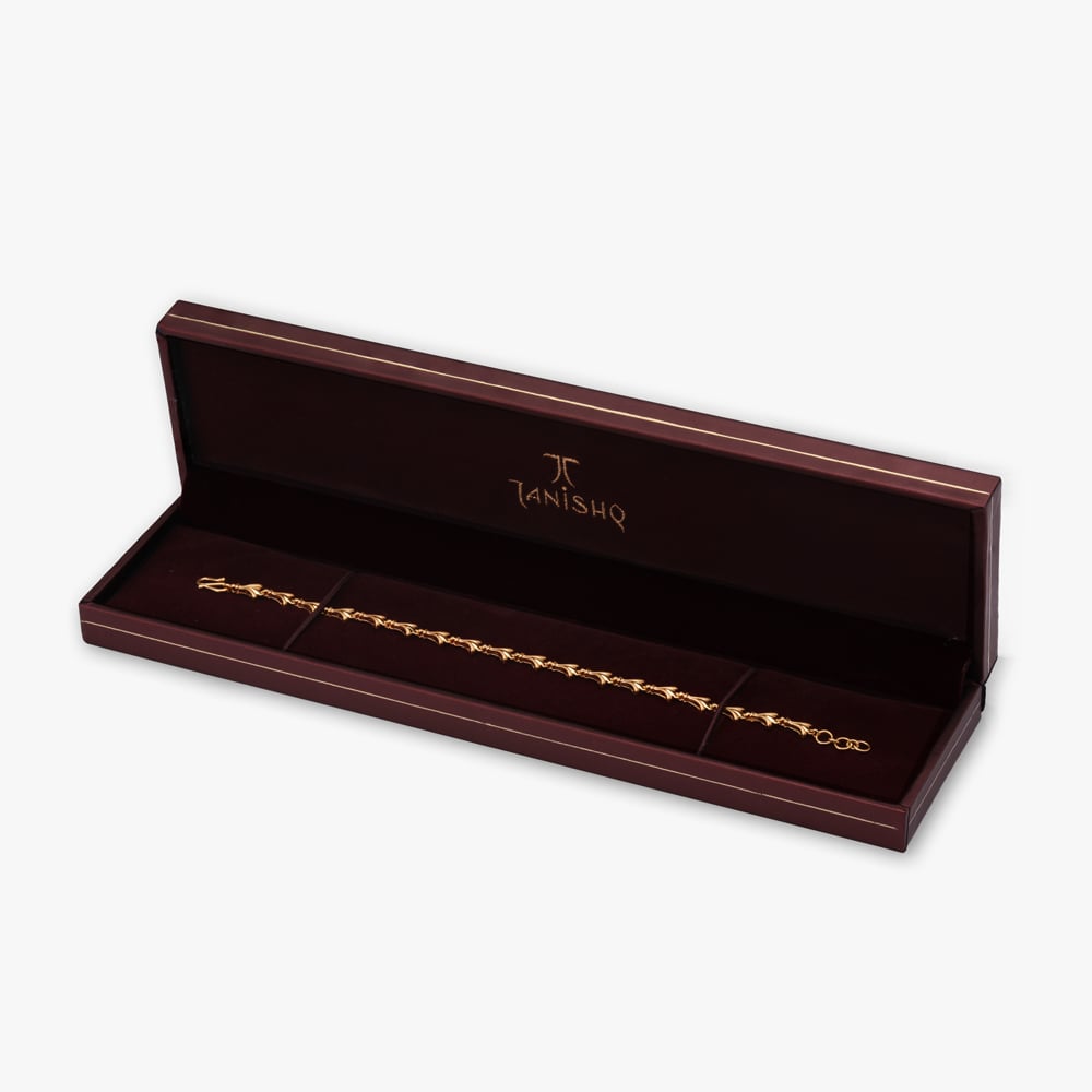 Flowerbud Gold Bracelet,,hi-res image number null
