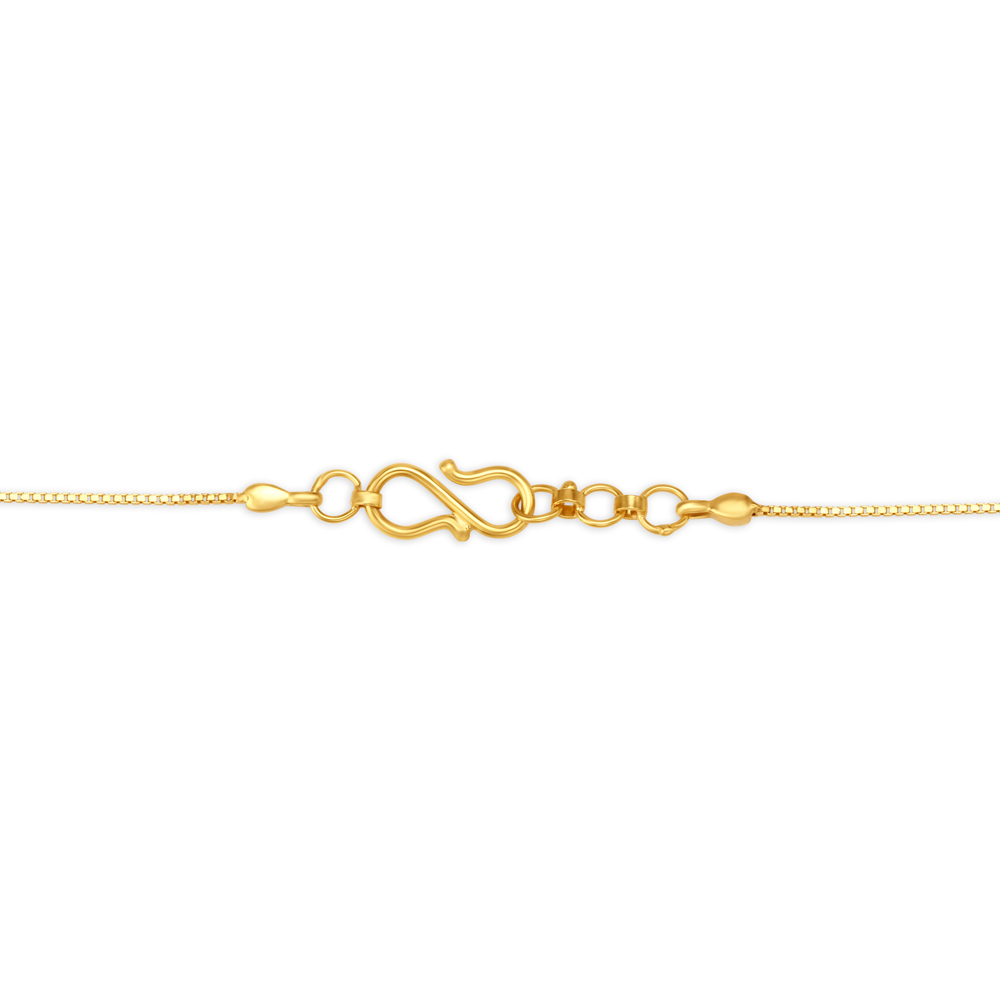 Elegant Leafy Pendant with Chain,,hi-res image number null