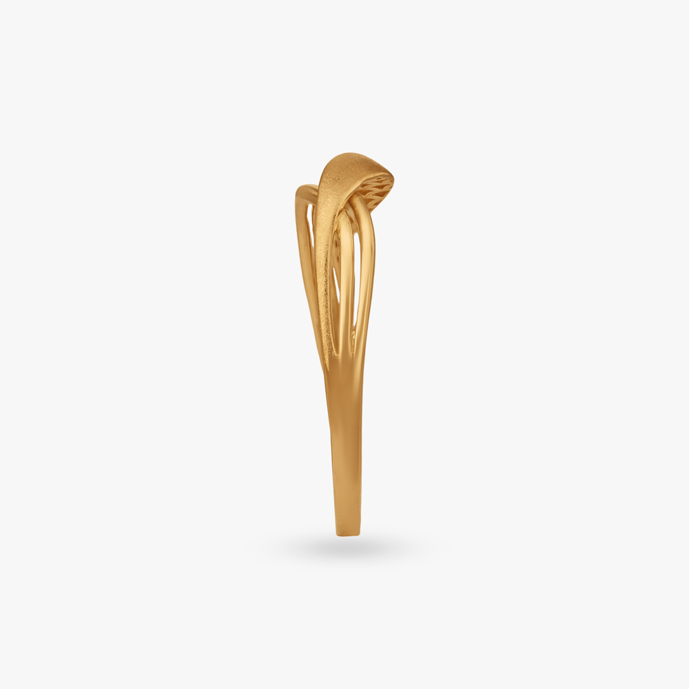 Wave Wrap Gold Ring,,hi-res image number null
