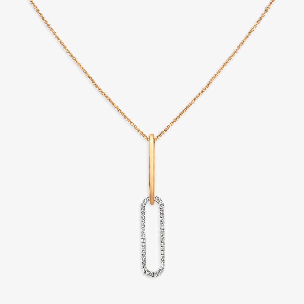 Eternal Brilliance Diamond Pendant with Chain