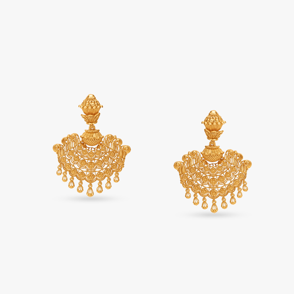 Shola Shringar Gold Necklace Set,,hi-res image number null