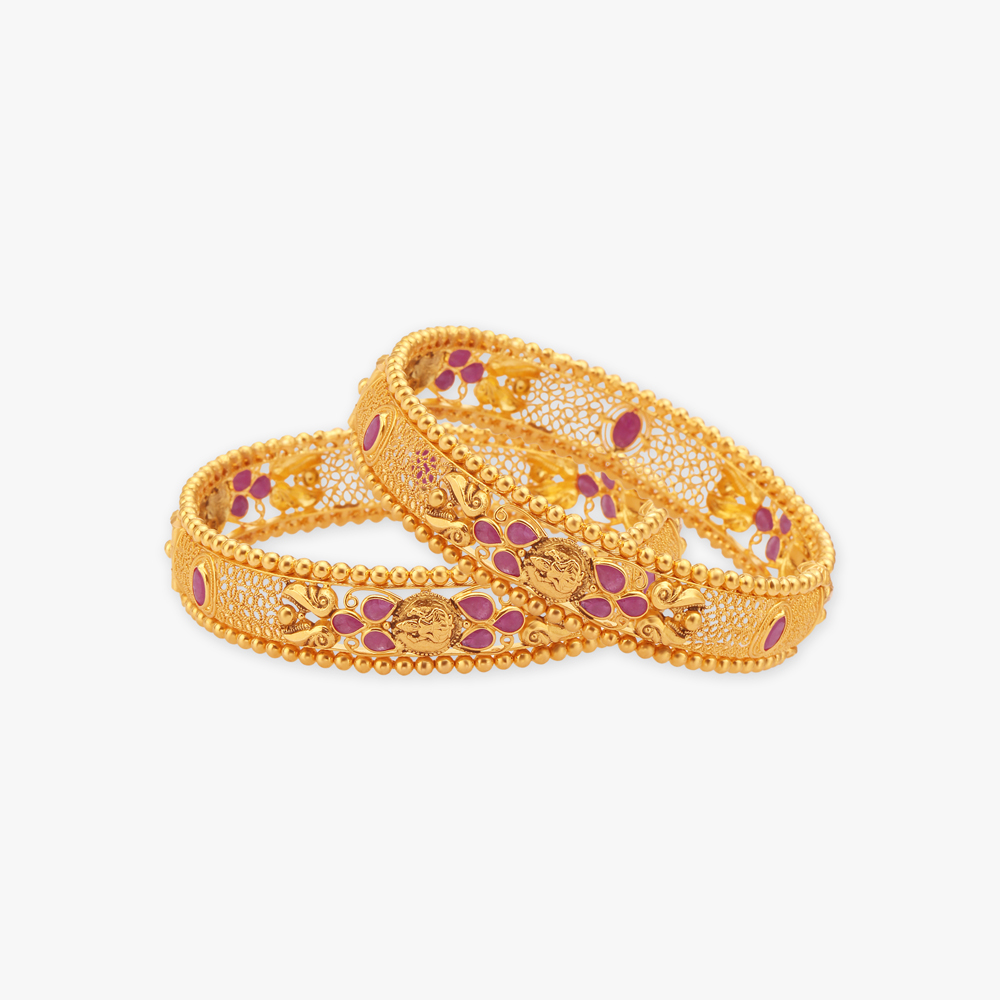 Laxmi Engraved Bangles,,hi-res image number null