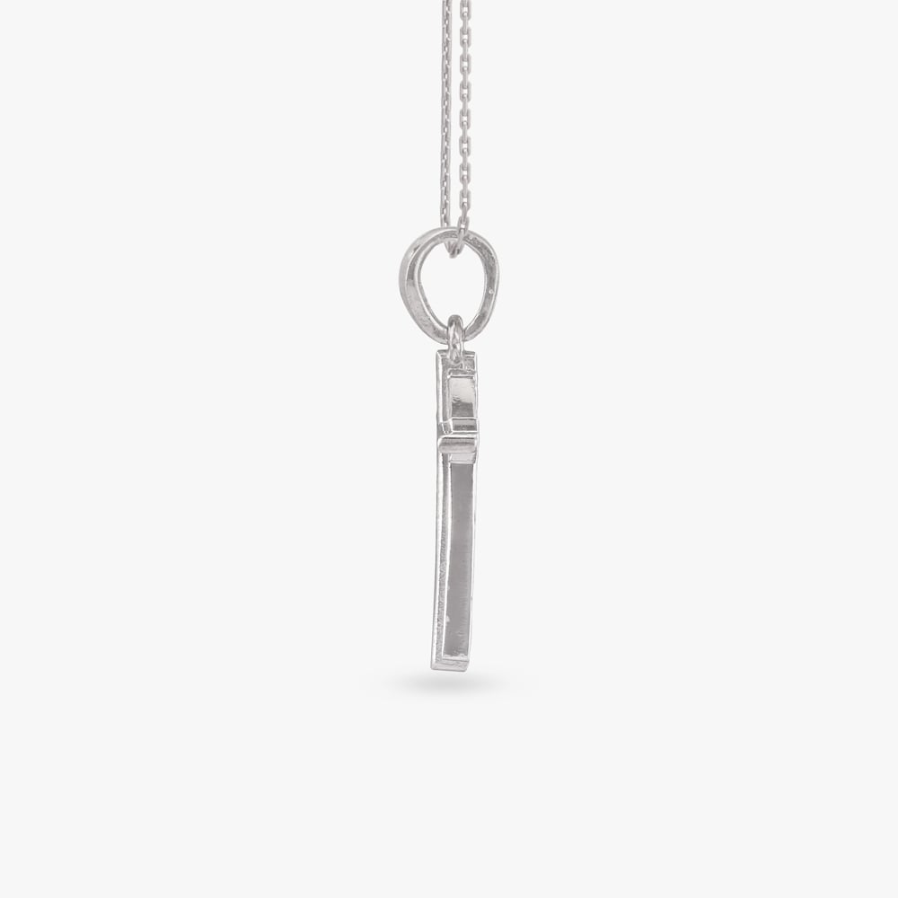 Classic Cross Silver Pendant,,hi-res image number null
