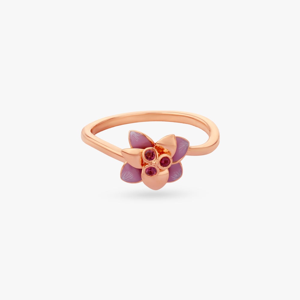 Petal Poetry Gold Ring,,hi-res image number null