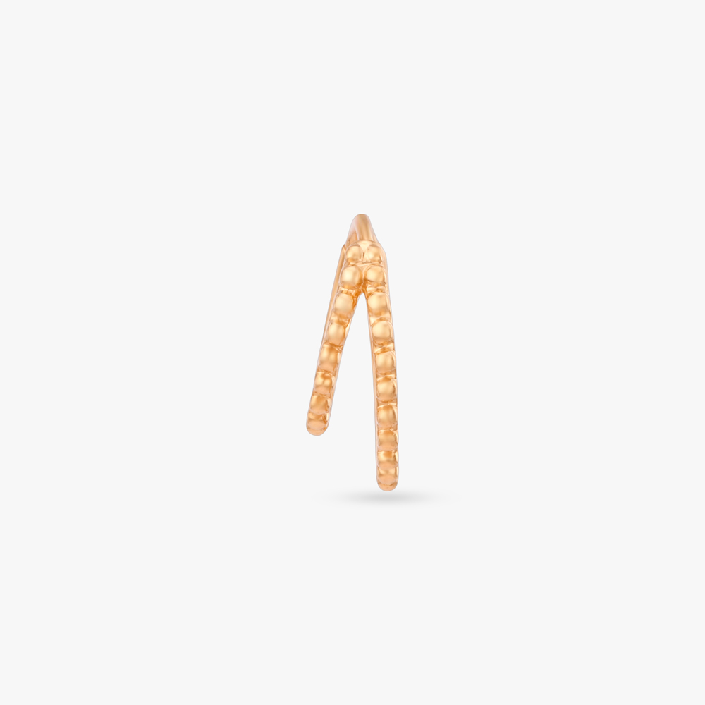 Glint Grace Gold Nose Pin,,hi-res image number null