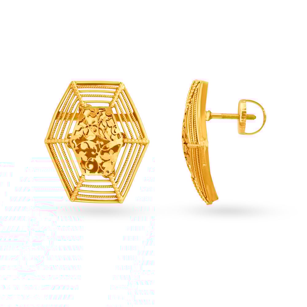 Beautiful Artistic Pendant and Earrings Set,,hi-res image number null