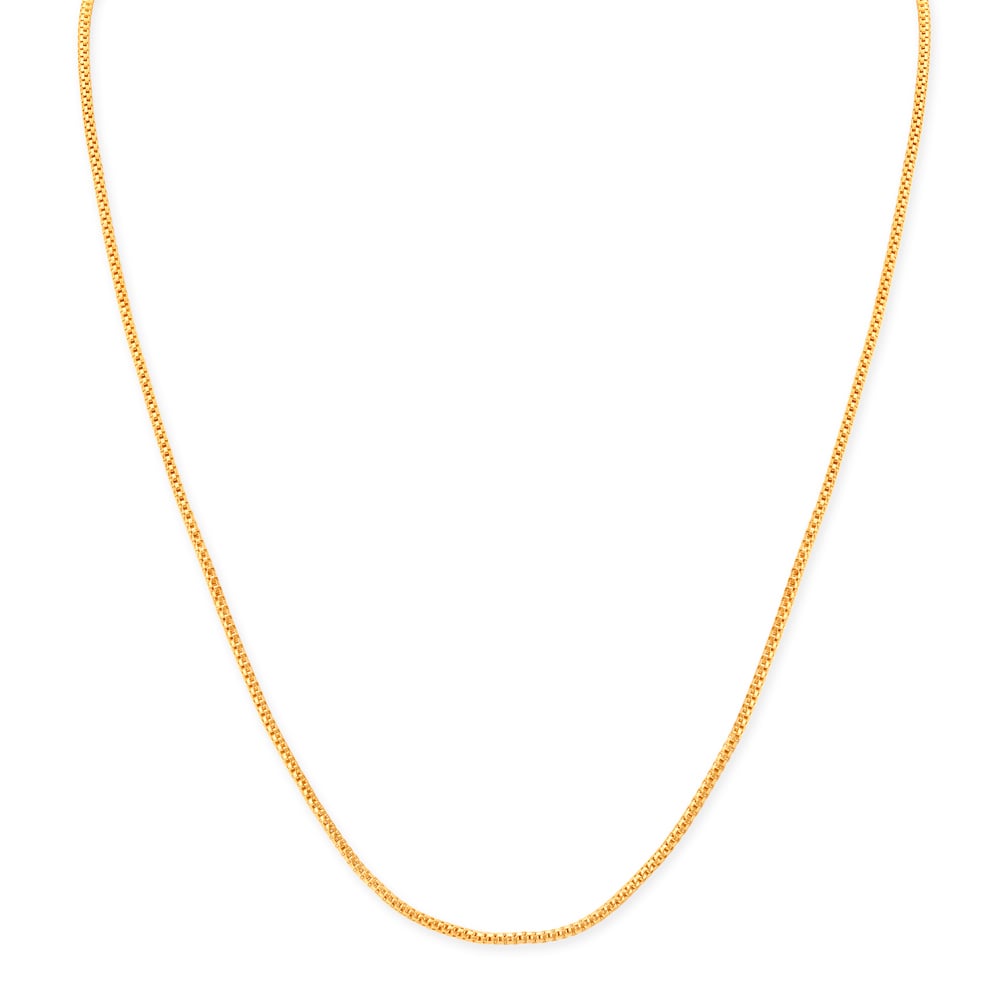 

Flat Links Gold Chain For Men