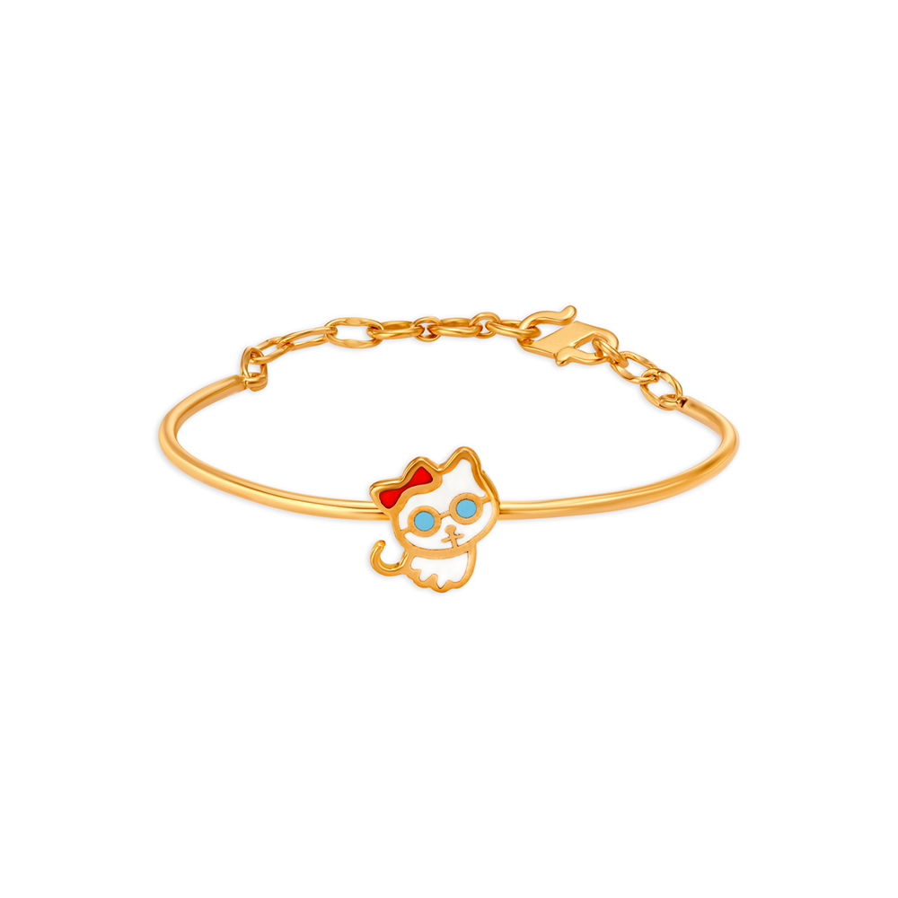 Cat Classic Gigi White bracelet, Rose Gold, 17 cm – Gigi Clozeau - créateur  de bijoux