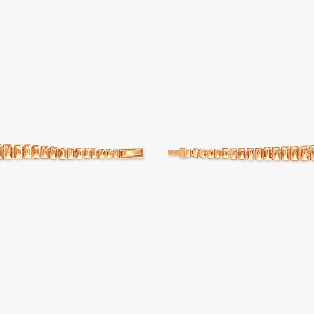 Structured Glam Gold Bracelet,,hi-res image number null