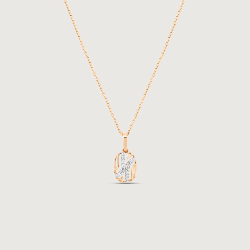 Radiant Flow Diamond Pendant,,hi-res image number null
