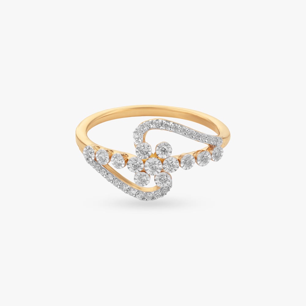 Classic Dual Diamond Ring,,hi-res image number null