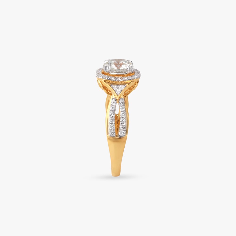 Twisted Majesty Solitaire Ring,,hi-res image number null