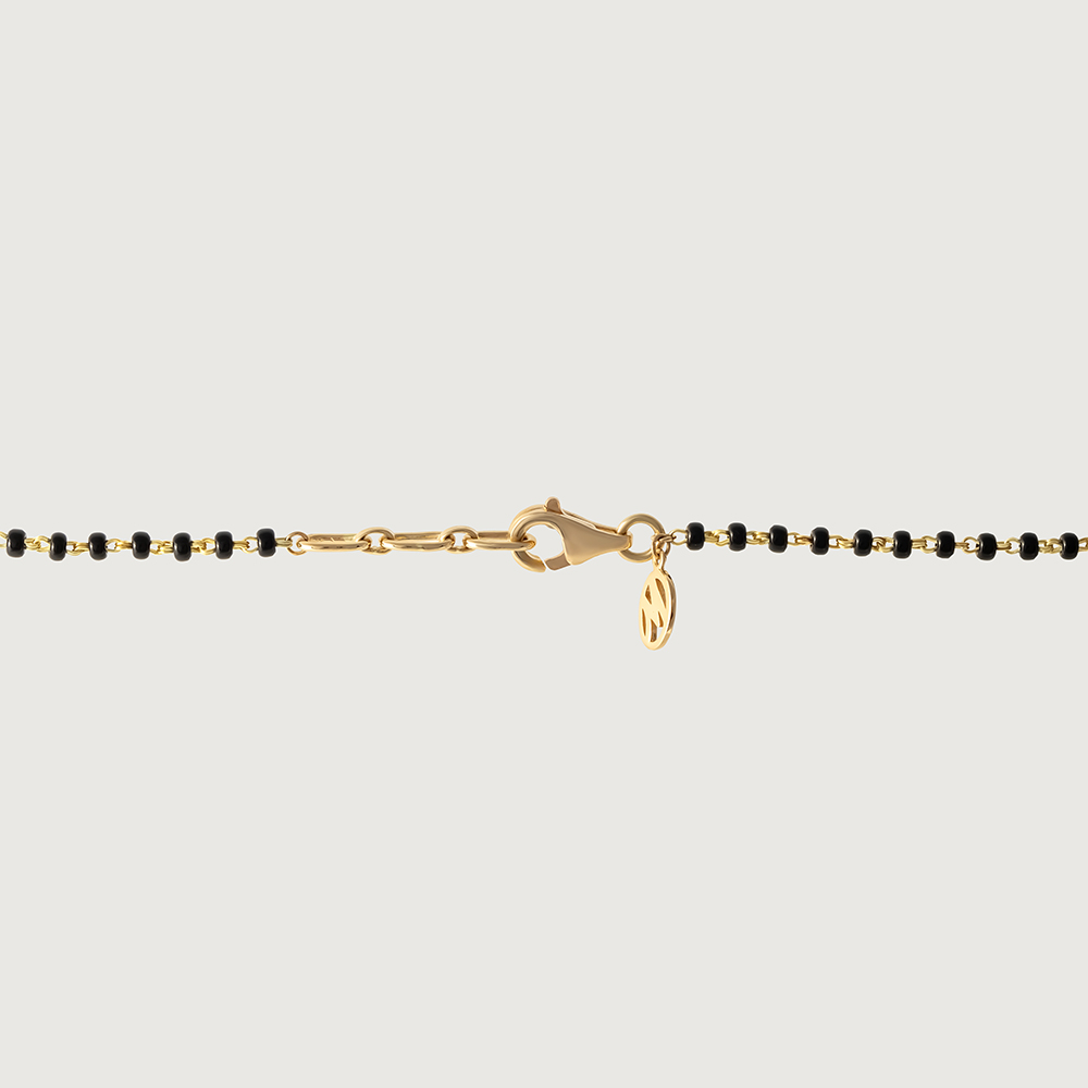 Contrasting Harmony Gold & Diamond Mangalsutra,,hi-res image number null